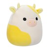 Squishmallows Original 7.5-Inch - Bodie the Yellow and White Cow