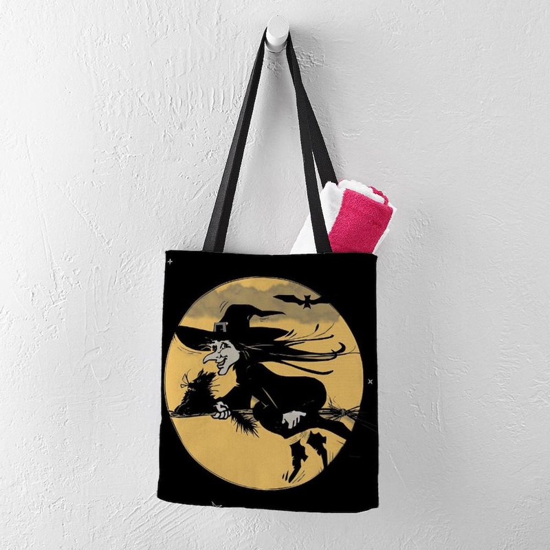 CafePress Wicked Witch Polyester Tote Bag 16"x16"