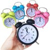 Bedside Alarm Clock, Twin Bell Alarm Clock Soft Backlight Intuitive