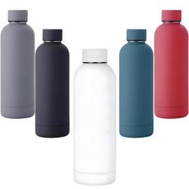 Paramexview® Water Bottle 24oz Double Wall Thermical Insulated Stainless Steel, Vacuumed Flask and BPA-Free for Sport and Travel, Leakproof Cold & Hot drinks such as tea, coffee, water
