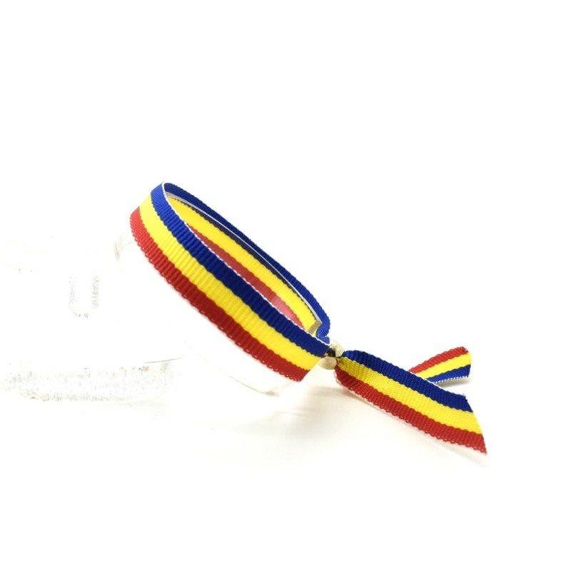 BDM Romanian Flag Romanian Bracelet Danube Adjustable for Men Women
