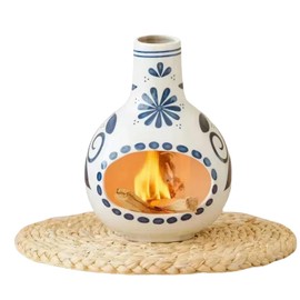 Zynzthos Handmade Ceramic Incense Stick Holder, Palo Santo & Sage – Multi-Purpose Meditation Decor with Heat-Resistant Base, Palo Santo Chimney, Spiritual Burning Bowl Suitable for Altars.