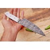 Damascus 12" Damascus chef Knife Blank Blade Handmade Forged kitchen