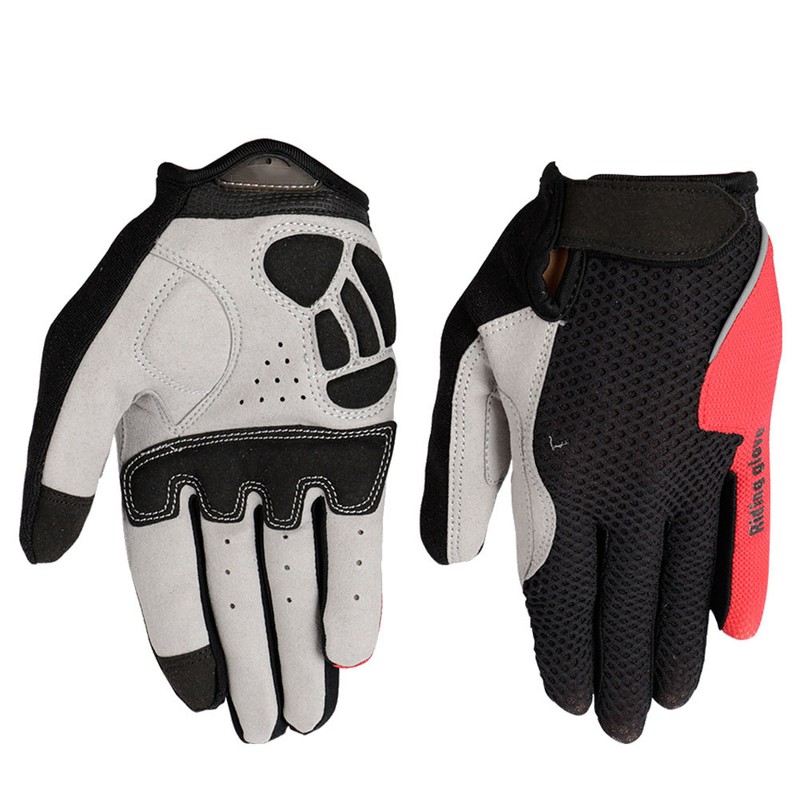 Unisex Bicycle Riding Gloves Winter Full Fingers Wear resistant Windproof