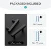 HOME EDIT 5 Pack Cabinet Pulls 2-1/2 Inch Hole Center