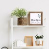 Wooden Christian Decor, 6 Inch Dear God Thank You Wood