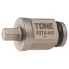 Tone BIT4-H06 Hexagon Bit, 1/2-inch (12.7 mm) Insertion Angle: Width