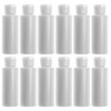 4 Oz Plastic Cylinder Bottles with Flip Top Pour Spout,