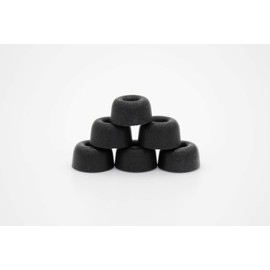 Dekoni Bulletz Replacement Earbud Tips | Memory Foam Ear Tips for Beats, JBL, Sony, and more TWS Ear Buds (Three Pack-Large)