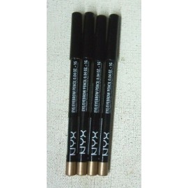 NYX 4 pencil lot NYX EYE AND EYEBROW PENCIL SPE928 SPE 928 VELVET unsealed NWOB