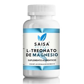 Magnesio L-Treonato 60 Cpsulas  Alta Absorcin  Mejora Memoria, Sueo y Concentracin  Suplemento Natural Antiestrs  Magnesio para el Cerebro  Sin...    