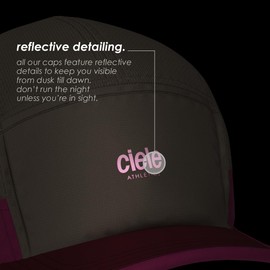 Ciele Athletics ALZCap SC - Premium SOFTcurve Brim, Washable Moisture Wicking Running Hat with Sun Protection - Musa
