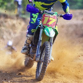 Motorcycle Handguard Universal 22mm 25mm 28mm Grip Protection Shield Motorcycle Motocross Scooter Windproof Handlebar Handguard Protective Equipment (Blue)