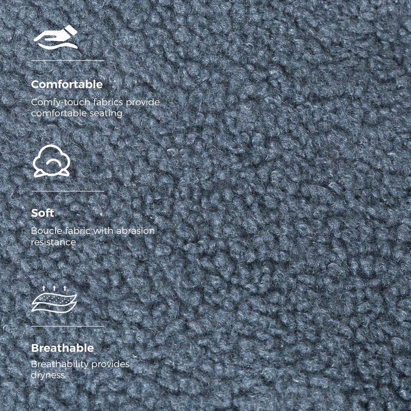 MAXYOYO Bean Bag Chair, Tufted Bean Bag Sofa with Boucle