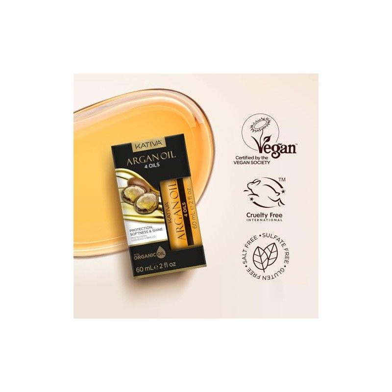 KATIVA Kativa argan 4 oils 60ml