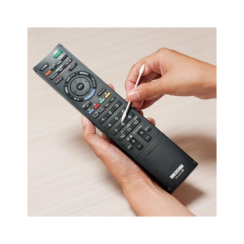 アズマ工業(Azuma Industrial) お掃除綿棒 おそうじ綿棒 TKとんがりおそうじ綿棒 70本入 本体 溝 隙間 すきま