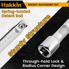 Impact Socket Extension Bar Set Hakkin 10Pcs 3/8” Drive Extensions