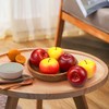 Lorigun 6 Pcs Artificial Apples, Fake Fruits Apples for Decoration
