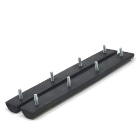 CHP California Highway Patrol Front Push Bumper Rubber Pads for Crown Victoria PI