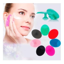 SPONGE CLEAN Kit Esponja Y Cepillo Exfoliante Rostro Cuidado Piel Limpiez