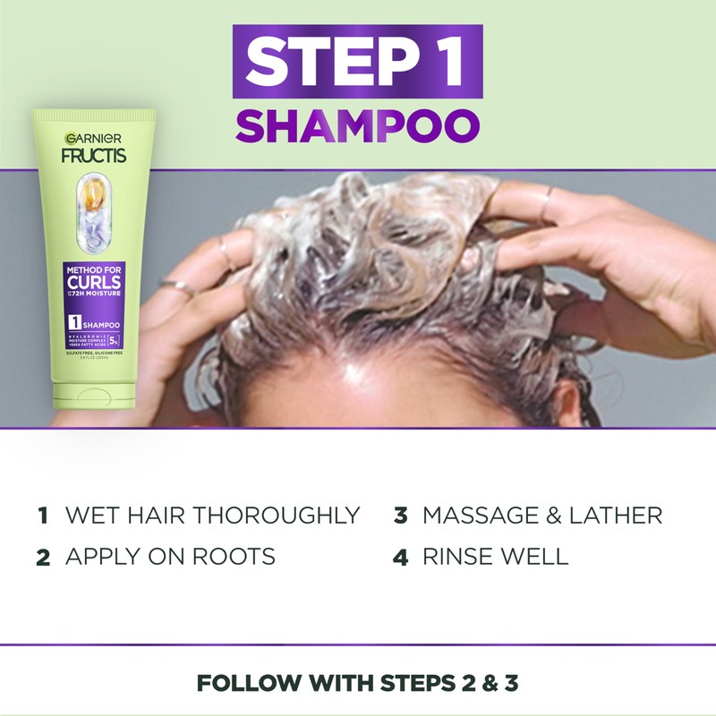 Garnier Fructis Method for Curls Moisture Refreshing Curl Activator, Curl
