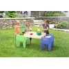Simplay3 Kids Indoor Outdoor Sand and Water Activity Table with