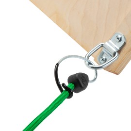 Nite IZE HookLock Locking Bungee, Bungee Cord with Locking Hook, Premium Bungee with Steel Locking Hook, 48 Inches, Green