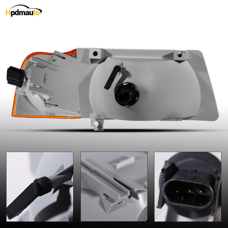 Headlight with Corner Lamp fit for Peterbilt 385/377 Trucks Halogen