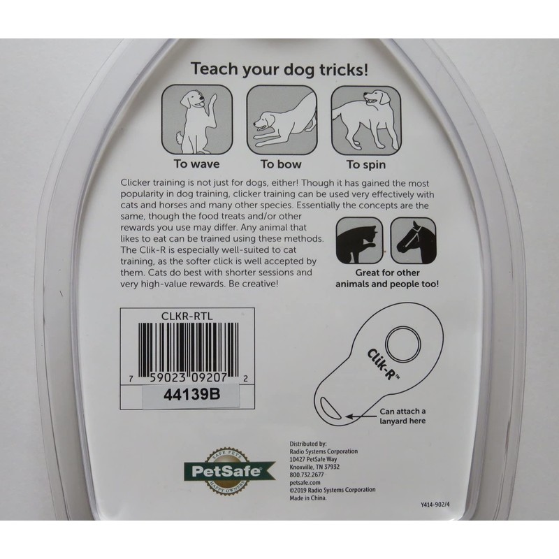 PetSafe Clicker, Purple