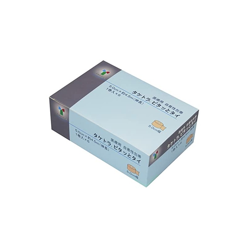PITATTO TIE Self-adhesive Bandage, Volume 6, 021508, 2.0 inches (5.0