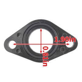AUTOKAY Carb Carburetor Insulator Spacer For Honda CT70 CL70 CT90 CL90 XL70 XL90 TRX90