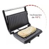 Rca Parrilla Panini Placas Antiadherentes Rc-122g Color Negro