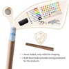 CLEVER CLEAN Large Dry Erase Wall Calendar 5 Feet- 48"x60"