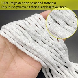 RHBHY Lead Tape for Curtains, 5 m, Heavy Lead Chain, Curtain Weight, Outdoor Smooth Hanging, Perfect Folds, for Curtains, Curtains, Fabrics, Mosquito Net (50 g - 5 m)