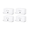 THIRDREALITY Smart Plug Gen3 4 Pack,Precise Real-time Power Meter,15A Outlet,