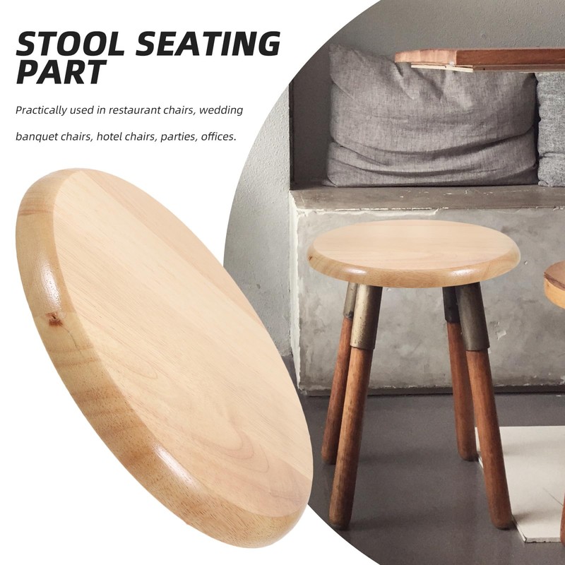 Wood Stool Replacement Tops Round Stool Panel Replacement Wooden Bar