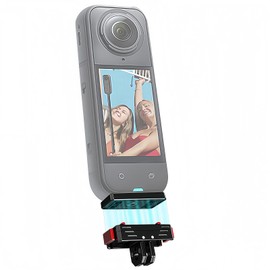 for Insta360 X5/X3/Ace Pro 2/Ace Pro Magnetic Quick Release Mount - 360° Invisible Aluminum Alloy Adapter