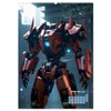 Roboter Nachtwache (Wandkalender 2026 DIN A2 hoch), CALVENDO Monatskalender