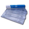 Pack of 10 shatter resistant clear plastic rulers 30cm (12