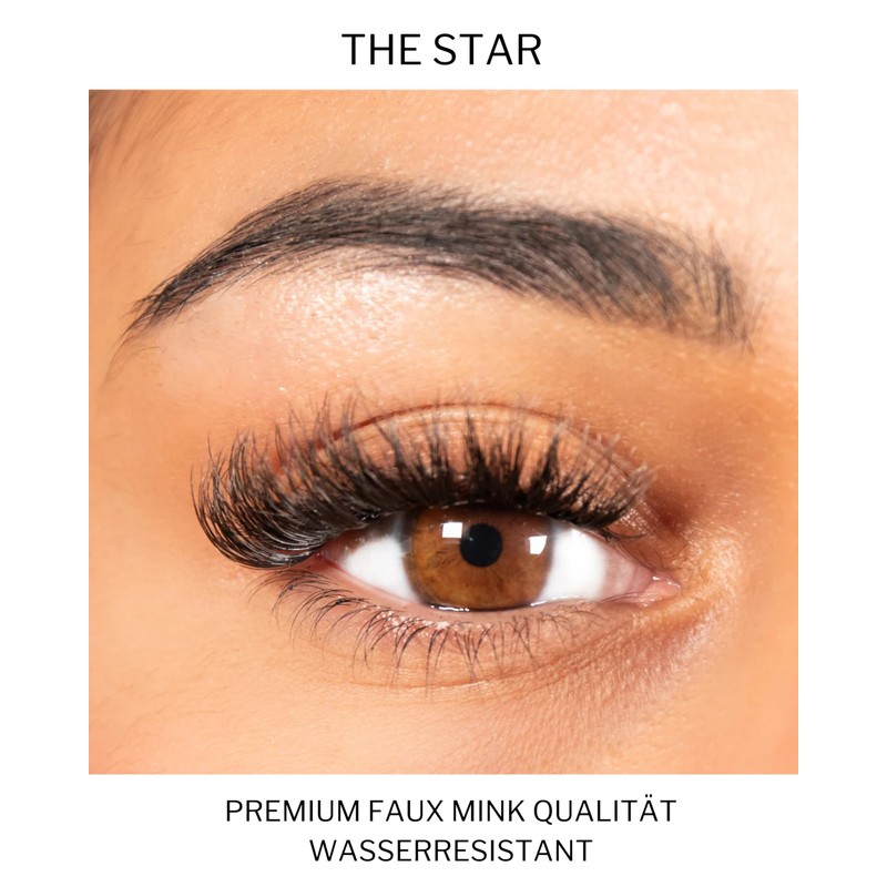 Aylashes Lite Collection The Star Maxi False Eyelashes, Natural, Single,