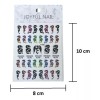 +500 Stickers Para Uñas Diseños De Dragon Paquete 12 Pzas
