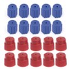 Saipe 20pcs/2Sets R134a Valve Caps 3mm & 16mm A/C Cap
