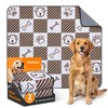 LOOBANI Washable Pee Pads for Dogs: 2 Pack 36"x41" Washable