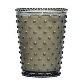 Simpatico No. 17 Fern Hobnail Candle, Crisp Mayapple with Fresh Moss & White Cedar, Pressed Hobnail Glass Jar, 100-Hour Burn Time, Scented Candles for Home, 16 oz