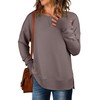 ANRABESS Sweatshirts for Women 2025 Fall Long Sleeve Shirts Oversized