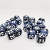 Natural Hand Carved Gemstone Various Crystal Healing Lucky Dice 15mm