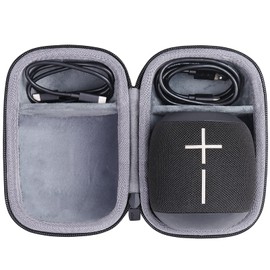 co2CREA Hard Travel Case Replacement for Ultimate Ears WONDERBOOM 4 WONDERBOOM Play WONDERBOOM 3 WONDERBOOM 2 Small Portable Wireless Bluetooth Speaker (Deep Space Case)