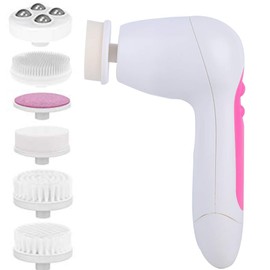 Facial Cleansing Brush Facial Cleansing Tool Pink Multifunctional Electric Comfortable Girl for Pore Skin Woman