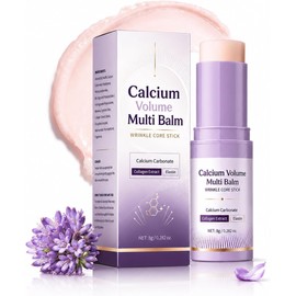 3/4/5 PCS Calcium Volume Multi Balm Stick, Firming & Smoothing Face, Neck & Eye Area, Collagen & Elastin-Infused Moisture Stick, Helps Reduce Appearance of Fine Lines & Wrinkles 8g (4PCS)