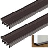 Innconee 2 Pcs Vinyl Door Bottom Adjustable Weatherstrip Door Bottom